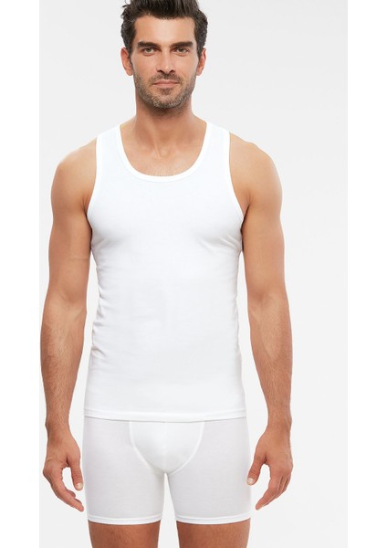 Erkek Penye Likra Compact Sport Aytron Atlet 6 Lı