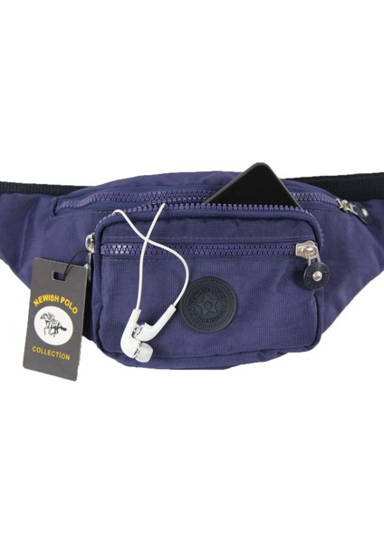 110 Klipsli Kadın Krinkl Bel Çantası