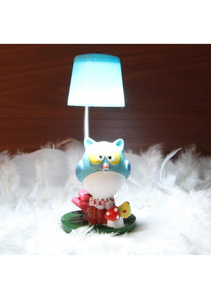 Yalnızlık Çeken Pembe Baykuş Işıklı Biblo Masa Gece Lambası Aşık Baykuşlar Kupa Hediye Seti fiyatları
