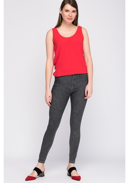 Darpaça Kot Pantolon | PNT13655 Siyah