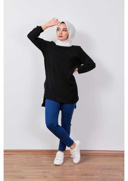 Ultra Likra Dar Kalıp Gabardin Pantolon - Mavi