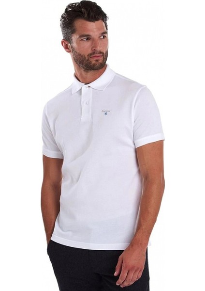 Tartan Pique Polo Shirt WH11 White-Dress