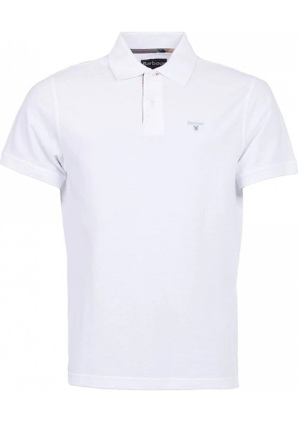 Tartan Pique Polo Shirt WH11 White-Dress