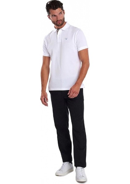 Tartan Pique Polo Shirt WH11 White-Dress