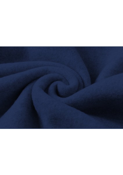 Silhouette Earth İcon Baskılı İndigo Mavi Lacivert Erkek Örme Sweatshirt Uzun kol fırsatları