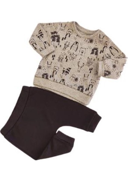 Baby 2'li Bebe Takım 3502 Gri