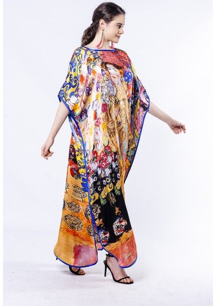 Gustav Klimt Maria Munk %100 Ipek Elbise