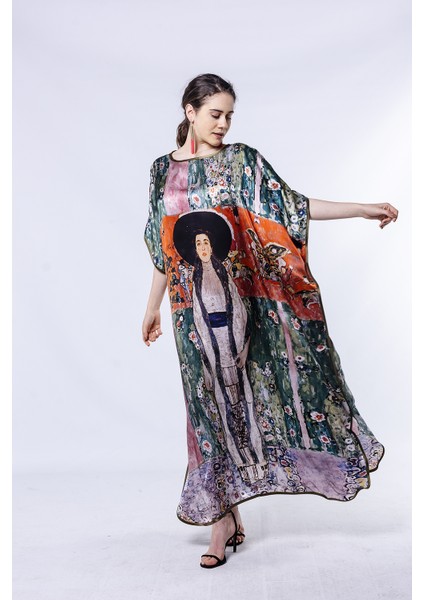 Gustav Klimt Adele Bloch Bauer Ipek Elbise