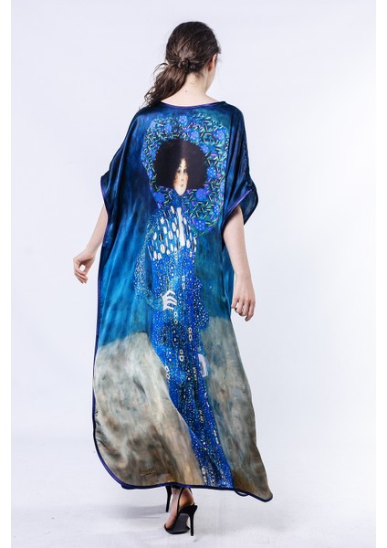 Gustav Klimt Emilie Floge Ipek Elbise