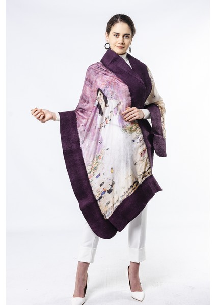 Gustav Klimt Mada Primavesi Ipek Keçe Şal