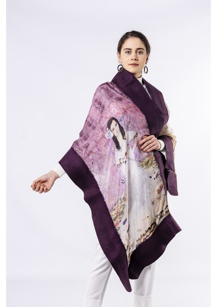 Gustav Klimt Mada Primavesi Ipek Keçe Şal fiyatları