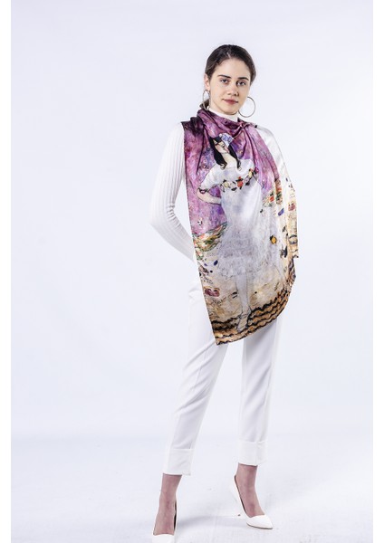 Gustav Klimt Mada Primavesi Ipek Fular