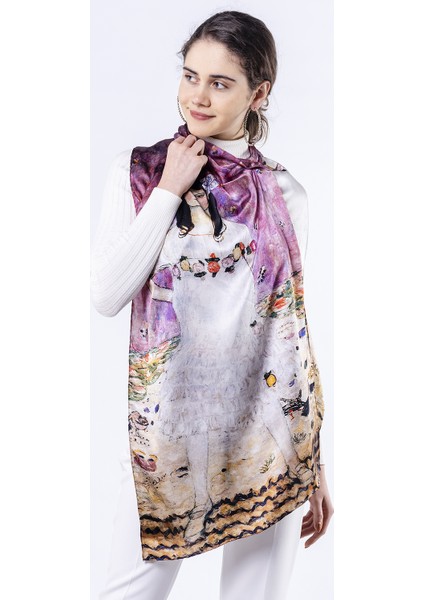 Gustav Klimt Mada Primavesi Ipek Fular