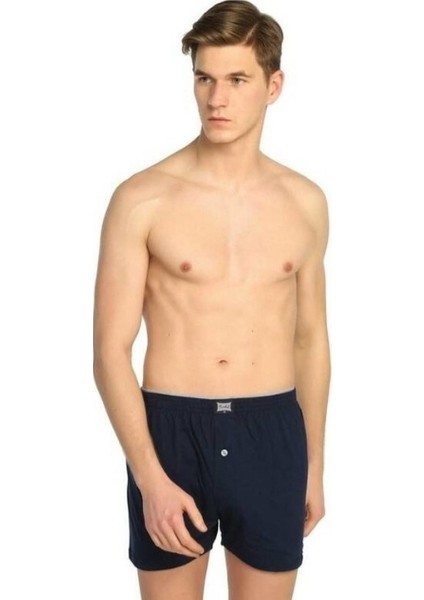 Penye Düz Boxer 6'lı Paket -0117 -