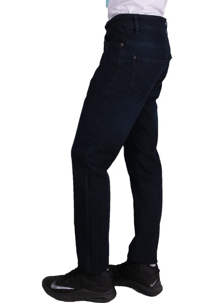 Erkek Denim Trend Pantolon Koyu Laci modelleri