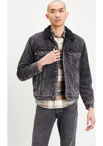 Type 3 Sherpa Trucker Roadster Siyah Erkek Trucker