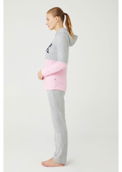 Kadın Gri Melanj Pijama Takım fiyatları