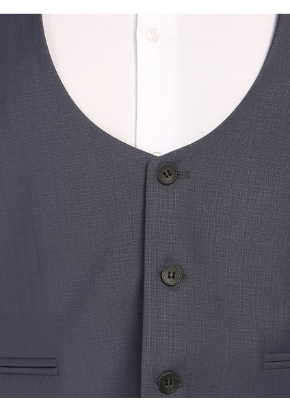 Erkek Yelek Slim Fit Kesim Gri modelleri