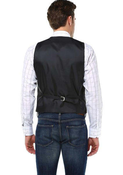 Lacivert Yelek Erkek Slim Kesim fırsatları