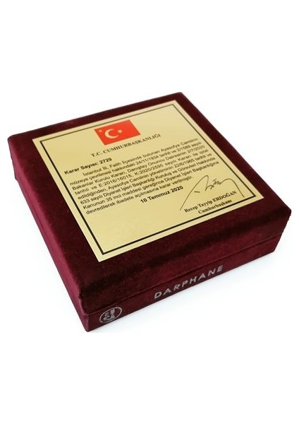 Ayasofya - I Kebir Camii Şerifi Hatıra Parası fiyatları