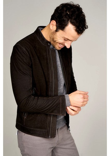 Atlanta Erkek Deri Ceket