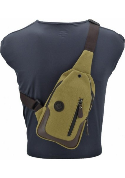 2022 Kanvas Sırt Ve Göğüs Çantası Bodybag