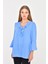 Önü ve Kolları Volanlı Bluz 45838 3