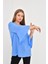 Önü ve Kolları Volanlı Bluz 45838 4