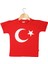Türk Bayrak Baskılı Tişört 2