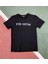 Siyah Yüksek Baskılı Basic Tshirt 2