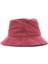 Kadife Bucket Şapka-Bordo 1