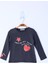 Kız Çocuk Pul Işlemeli Sweatshirt 1