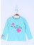 Kız Çocuk Pul Işlemeli Sweatshirt 1