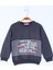 Erkek Çocuk Yazı Baskılı Sweatshirt 1