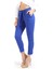 Beli Kuşaklı Kumas Pantolon | PNT19018 Saks 3