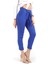 Beli Kuşaklı Kumas Pantolon | PNT19018 Saks 4