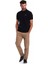 Tartan Pique Polo Shirt BK31 Black-Mode 3