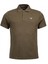 Tartan Pique Polo Shirt OL51 Olive 2