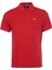 Tartan Pique Polo Shirt RE51 Red 2