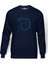 14 Mart Dünya Pi Günü Baskılı İndigo Mavi Lacivert Erkek Örme Sweatshirt Uzun kol 1