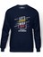 Pubg Miramar Baskılı İndigo Mavi Lacivert Erkek Örme Sweatshirt Uzun kol 1
