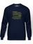 I Met Your Mother Legendary Camiseta Baskılı İndigo Mavi Lacivert Erkek Örme Sweatshirt Uzun kol 1