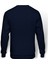 H I E L D Baskılı İndigo Mavi Lacivert Erkek Örme Sweatshirt Uzun kol 2