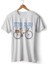 Bisiklet Pedal Away Logo Baskılı Tişört Tshirt 1