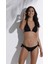 Kadın Siyah Boyundan Bağlı Üçgen Bikini Takımı 1