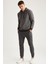 Desenli Regular Fit Kapüşonlu Sweatshirt S9053AZ20WN 2