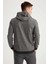 Desenli Regular Fit Kapüşonlu Sweatshirt S9053AZ20WN 4