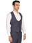 Erkek Yelek Slim Fit Kesim Gri 2