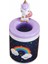 Unicorn Işıklı Biblo Masa Gece Lambası Unicorn Puf Yastık Kalemlik Unicorn Kupa Hediye Seti 2