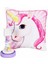 Unicorn Işıklı Biblo Masa Gece Lambası Unicorn Puf Yastık Hediye Seti 1